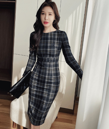 Waist-Tight Sheath Skirt for Women Office Wear