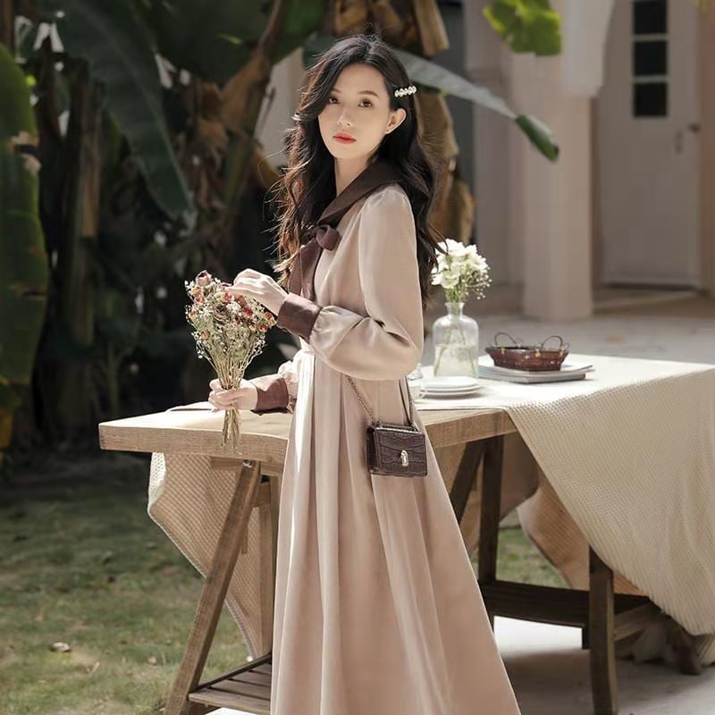 College Style Dress for Women - Thin and Elegant Fit