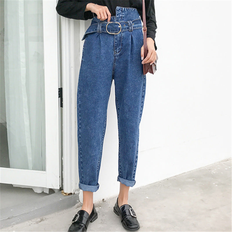 Harem Pants, Baggy Pants, Denim Harem Trousers