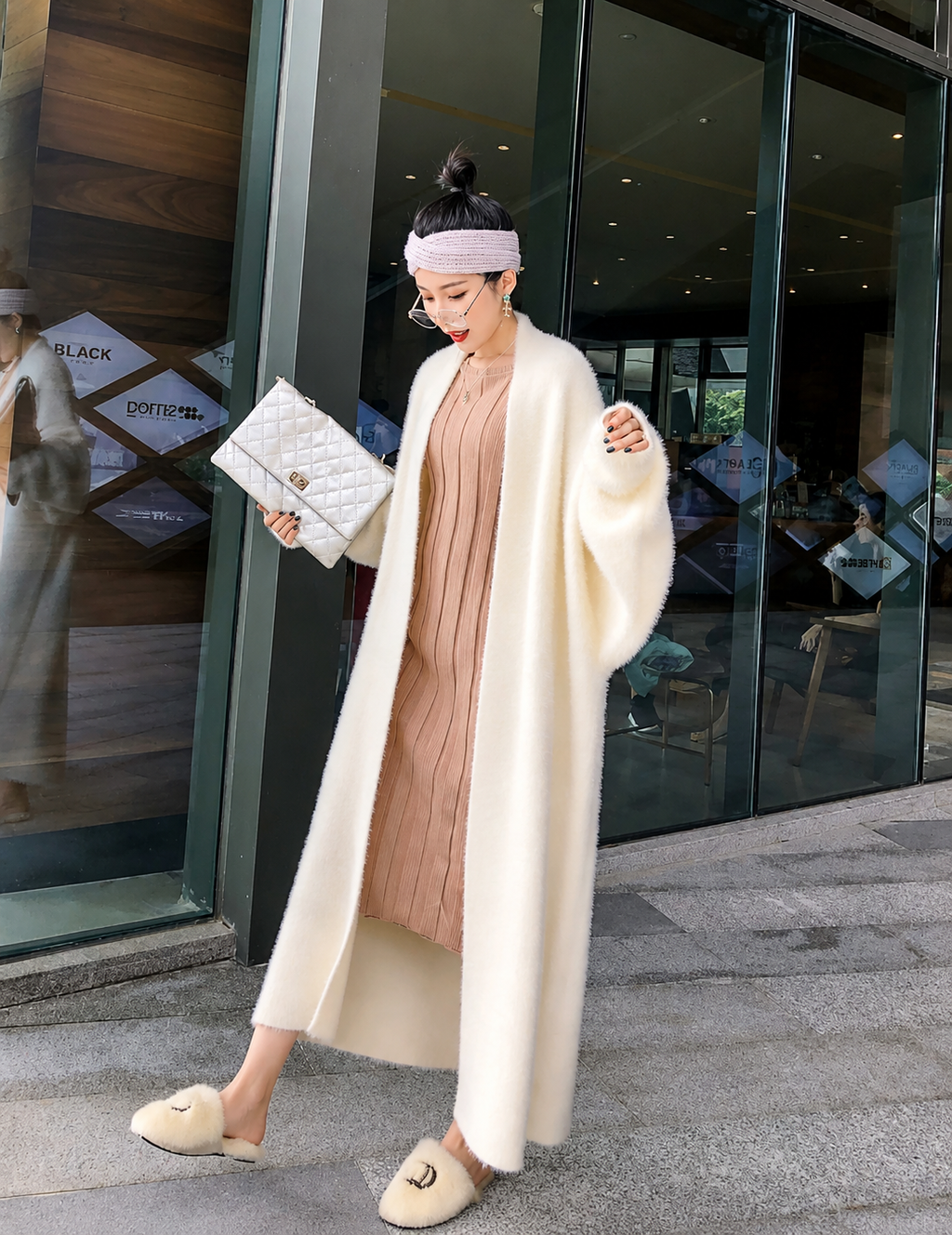 Long Cozy Chunky Knit Cardigan for Women