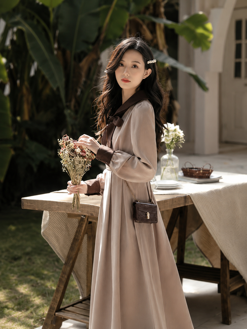 College Style Dress for Women - Thin and Elegant Fit