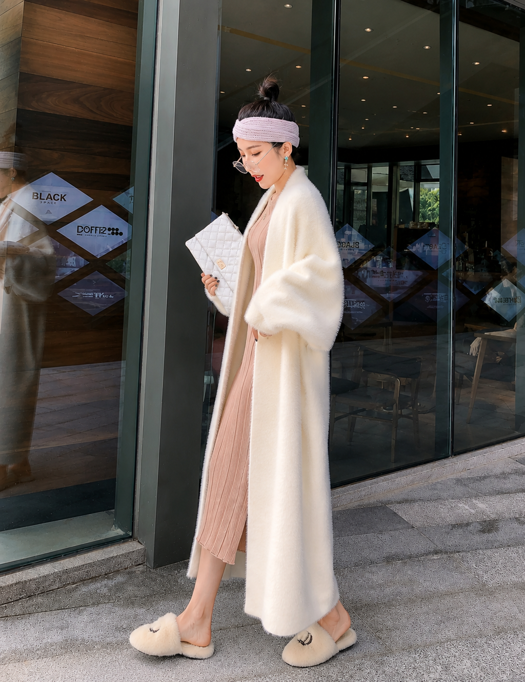 Long Cozy Chunky Knit Cardigan for Women
