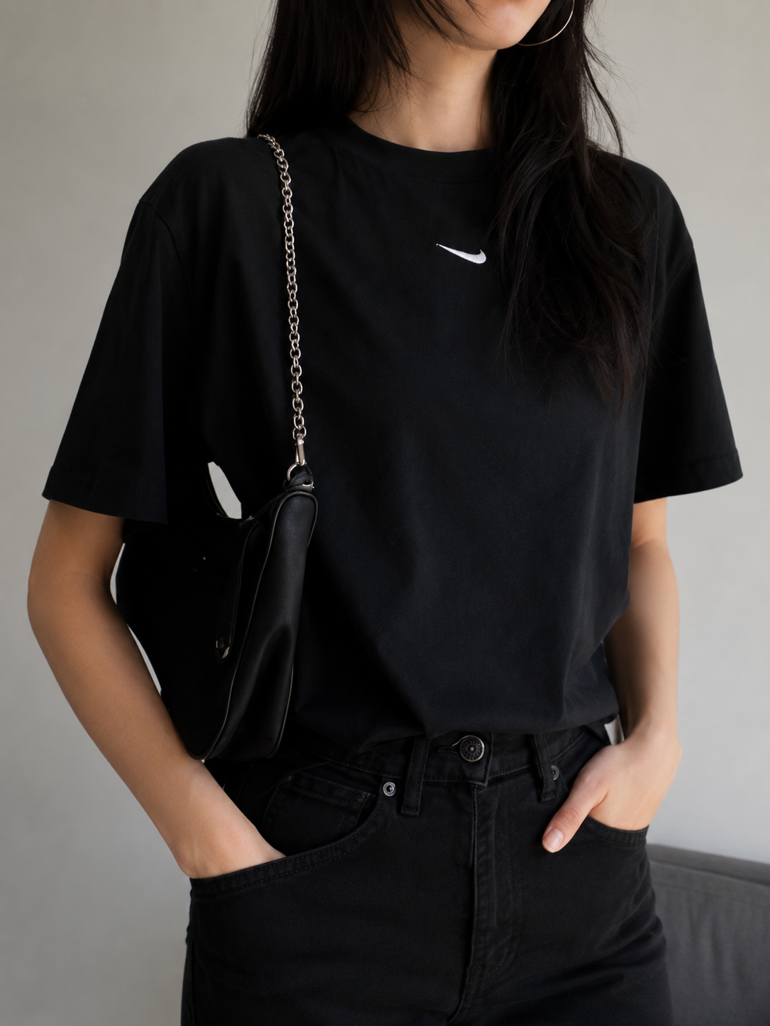 Embroidered Loose Cotton Short Sleeve Tee for All